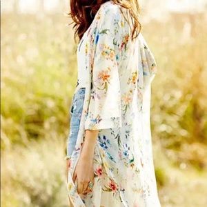 Floral kimono